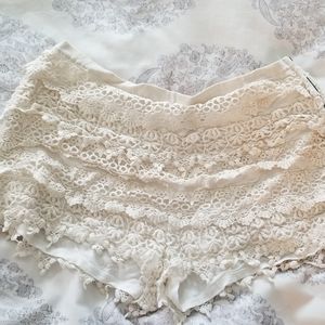 Lace shorts